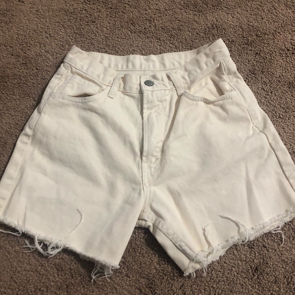 Jean shorts, longer then normal shorts